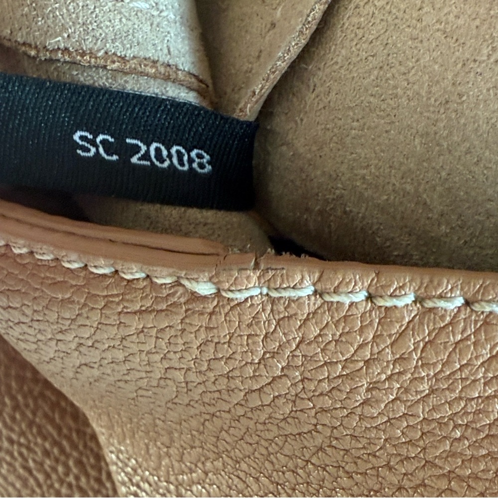 Frances Valentine “June” Tan Leather Hobo Bag - Picture 11 of 13
